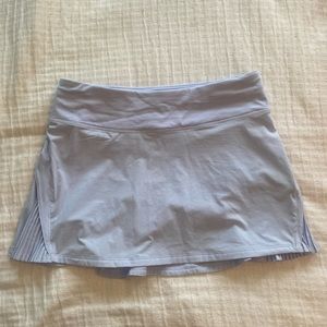 Lululemon play off the pleat skirt lavender